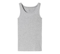 SCHIESSER Top ' Pure Rib ' gris moteado XXL EUR