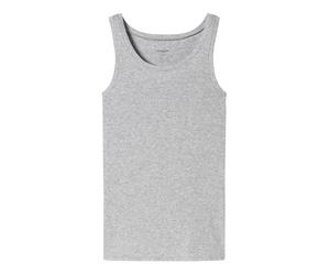 SCHIESSER Top ' Pure Rib ' gris moteado XXL EUR