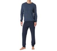Schiesser Uncover Nightwear Juego de Pijama, Blau_181534, 50 para Hombre