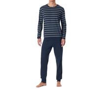 Schiesser Uncover Nightwear Juego de Pijama, Nachtblau_181534, 56 para Hombre