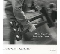 Wolfgang Amadeus Mozart Mozart / Reger / Busoni: Music for two Pianos (CD) Album