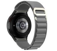 SCHIK Bucle deportivo para Samsung Galaxy Watch 7/6/5/4 44/40mm 5 pro 45mm banda G pulsera de nailon Galaxy watch 6 Correa clásica 43/47mm(Dark gray 05,5 40-44mm)