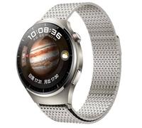 SCHIK Correa milanesa de 22mm para Huawei Watch 4 Pro GT3 Pro 46mm GT4 46MM pulsera de Metal de lujo con banda magnética que se adapta a la mayoría de los relojes de 22mm(Titanium)