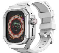 SCHIK Kit de modificación de correa de reloj de goma para Apple Watch 8 de 49 mm, accesorios de modificación de protección de reloj, universal para hombres y mujeres, For 49mm, Ágata
