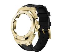 SCHIK Kits de modificación GA2100 de 5ª generación, correa de reloj de metal, modelos de bisel para GA2100/GA2110, accesorios de repuesto para reloj de hombre, talla única, Ágata