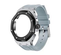 SCHIK Kits de modificación GA2100 de 5ª generación, correa de reloj de metal, modelos de bisel para GA2100/GA2110, accesorios de repuesto para reloj de hombre, talla única, Ágata
