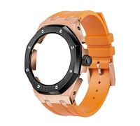 SCHIK Kits de modificación GA2100 de 5ª generación, correa de reloj de metal, modelos de bisel para GA2100/GA2110, accesorios de repuesto para reloj de hombre, talla única, Ágata