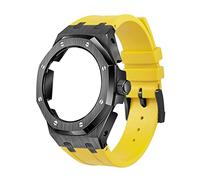 SCHIK Kits de modificación GA2100 de 5ª generación, correa de reloj de metal, modelos de bisel para GA2100/GA2110, accesorios de repuesto para reloj de hombre, talla única, Ágata