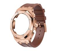 SCHIK Kits de modificación GA2100 de 5ª generación, correa de reloj de metal, modelos de bisel para GA2100/GA2110, accesorios de repuesto para reloj de hombre, talla única, Ágata