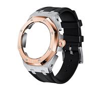 SCHIK Kits de modificación GA2100 de 5ª generación, correa de reloj de metal, modelos de bisel para GA2100/GA2110, accesorios de repuesto para reloj de hombre, talla única, Ágata