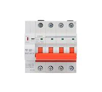 SCHIK YCB9ZF 2P 3P 4P WiFi Interruptor de circuito inteligente Protección contra cortocircuitos Temporizado Interruptor de Reclosión Inteligente Control remoto (Color: 4p, Tamaño: 40A)