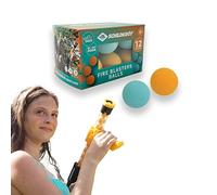 Schildkröt Bolas de Repuesto, 6 Bolas Naranjas y 6 Azules para el Schildkröt Fire Blaster, Diámetro 2,7 cm
