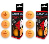 Schildkröt Donic Pelotas de Tenis de Mesa 3 Estrellas Exclusive, Calidad Poly 40+ (Paquete de 2)