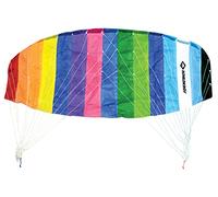 Schildkröt Dual Line Sport Kite 2.0 | Cometa de 2 líneas 200×75 cm | Poliéster Ripstop + Varillas de Fibra de Vidrio | Incluye líneas 2×25 m con manillas | Viento 2-6 Bft | Edad 14+