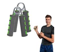 Schildkröt Entrenador de Músculos de Mano | Set de 2 Unidades | Mangos Ergonómicos de Espuma | Fortalecedor de Mano y Antebrazo