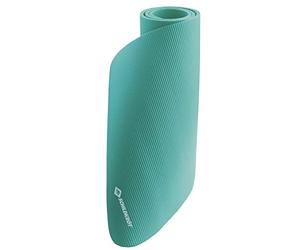 Schildkröt Fitness Colchoneta de Ejercícios 10 mm, Menta, con Correa para el Hombro, 960065