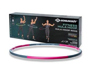 Schildkröt Fitness Hoop 100 cm | Hula Hoop 1,2 kg con Efecto Masaje Interno | 6 Piezas Easy-Click | Entrenamiento Core y Cardio