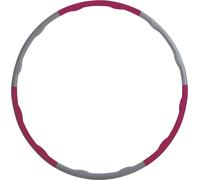 Schildkröt Fitness Hoop 100 cm | Hula Hoop 1,2 kg con Efecto Masaje Interno | 6 Piezas Easy-Click | Entrenamiento Core y Cardio