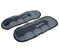 Schildkröt Fitness Lastres de Muñecas/Tobillos, 2 x 1.0 kg, Estuche de Transporte, Gris, 960202, 2 x 1,0 kg