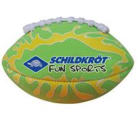 Schildkröt Funsports Mini Pelota de Fútbol Americano de Neopreno, Tamaño 2, 16 x 10 cm, Superficie Textil Antideslizante, Resistente al Agua Salada, Ideal para Manos Pequeñas, Verde, 970172