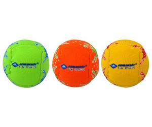 Schildkröt funsports Set de Mini Pelotas Divertidas de Neopreno, 3 Mini Bolas para patear, lanzar, atrapar, Hacer Malabares, diámetro 5 cm, Doble Pared, rellenas de gránulos de plástico, 970181