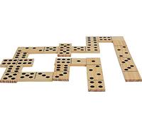 Schildkröt Jumbo Domino, 28 Piezas de Dominó de Gran Formato, 13x6 x1cm Madera FSC, Juego Niños y Adultos, Almacenamiento Práctico en una Bolsa de Malla con Cordón, 970314