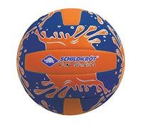Schildkröt Mini Pelota de Voleibol de Playa | Tamaño 2 Ø15 cm | Neopreno Suave y Antideslizante | Ideal para Niños y Actividades Acuáticas | Azul/Naranja
