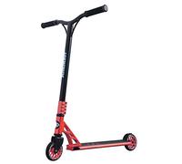 Schildkröt Patinete de Acrobacias Flipwhip Rojo Metálico, Patinete Premium con Compresión HIC y Llanta de Aluminio, Ruedas de PU de 110 mm, Diseño Excelente, para Todos los Trucos y Acrobacias, 510402