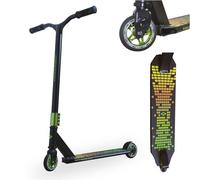Schildkröt Patinete de Acrobacias Kickless Forest – Compresión HIC, Aluminio, Ruedas PU 100 mm