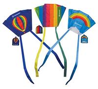 Schildkröt Pocket Kite, Cometa de Bolsillo, Pequeño y Manejable, 45x32cm, Incl. Línea de Poliéster de 5 KP con Mango, Escala Beaufort 2-4, 970400