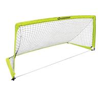 Schildkröt Portería de Fútbol XL Plegable 200x100x100 cm | Estructura Metálica con Sistema de Conexión Innovador | Incluye Ganchos de Fijación | Ideal para Fútbol, Balonmano y Hockey