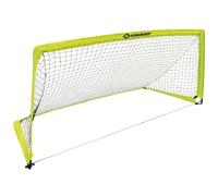 Schildkröt Portería de fútbol XL plegable portátil, estructura metálica, ganchos, 200x100x100 cm