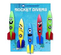 Schildkröt® Rocket Divers Set, 5 cohetes submarinos, juguete de buceo para niños a partir de 5 años, ideal para piscina o bañera