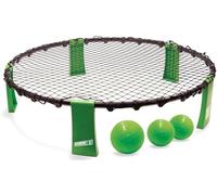 Schildkröt Set de Roundnet, Juego Completo para el Inicio Inmediato, Incluye 3 Balones, Bomba y Bolsa de Transporte, Máxima Diversión para Jóvenes y Mayores, 970980