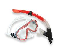 Schildkröt Set de Snorkel Fiji 2 Piezas-Gafas, Tubo, Silicona, Design Moderno, Ajuste, Blister