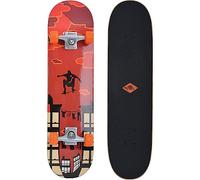 Schildkröt Skateboard Kicker 31", Tabla con Excelentes Características para Principiantes, Cubierta Cóncava con Doble Patada y Cinta de Agarre, Rodamientos ABEC5