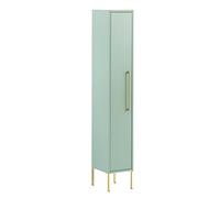 Schildmeyer 150415 Gloria - Aparador Alto, Color Menta/Dorado, 1 Puerta