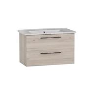 Schildmeyer 701842 Maxim - Lavabo, 85 cm, acabado en roble arena