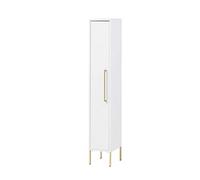 Schildmeyer Alacena Gloria, Material de Madera, Blanco/Oro, 1 Puerta