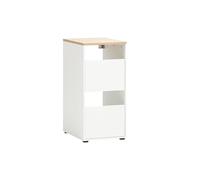 Schildmeyer Armario Multiusos Solea 158882, Color Blanco Mate, 45,1 x 60 x 95,8 cm