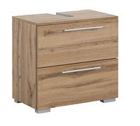 Schildmeyer Carlos 148595 - Mueble para Lavabo, decoración de Roble rústico, 60,2 x 59,1 x 35 cm