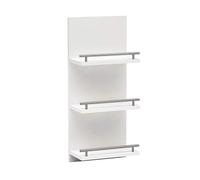 Schildmeyer Estantería, a Base de Madera, Blanco, 30,3 x 17,4 x 70,2 cm