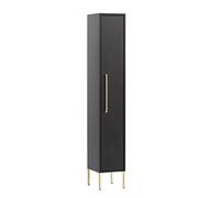 Schildmeyer Gloria, Material de Madera, Negro/Dorado, 1 Puerta