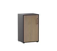 Schildmeyer Hank - Archivador (Madera, 51 x 41 x 83,6 cm), Color Negro Mate