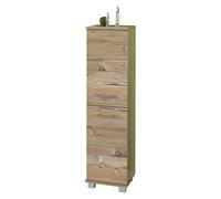 Schildmeyer Isola Aparador alto (30,5 x 33 x 117 cm, Abeto plateado)