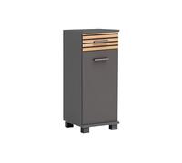 Schildmeyer Katta 158582 - Mueble bajo (30,3 x 32,6 x 75,3 cm), Color Gris Antracita