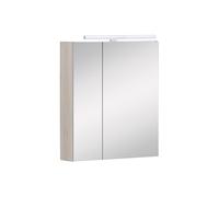 Schildmeyer Maxim 155030 - Armario con Espejo, Color Roble Arena, 60 x 16 x 74,7 cm