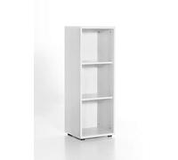 Schildmeyer Möbelpartner Milo Estantería Blanca, Aprox. 39,3 x 34,5 x 110,9 cm