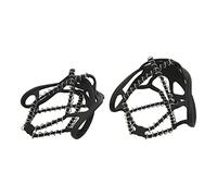 Schimer Ice Cleat para Zapato Crampones de Tracción Antideslizantes Premium para Caminar sobre Nieve Hielo 2 Unidades