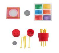 Schimer Juego de Juguetes para Trucos de Mago para Niños, Juego de Que Incluye Varita Mágica y Trucos de Cartas para Fiestas, Ligero y Colorido, 1 (Vistosa #72)
